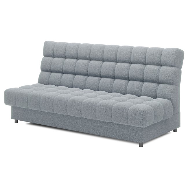 Sofa bed Elclareta, sleeping function, Xillar 04, grey, H96x95x197cm