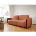 Sofa bed Elcadova Black, sleeping function, Jaffray 30, brown, H97x97x244cm