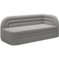 Sofa bed Elfabilo R, sleeping function, Royal 04, bouclé, grey, H80x86x223cm