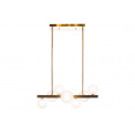 Ceiling lamp Rada, bronze tone, G9 7x35W, H68-138x75x28cm