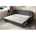 Sofa bed Elfabilo L, sleeping function, Sola 6, grey, H80x86x223cm