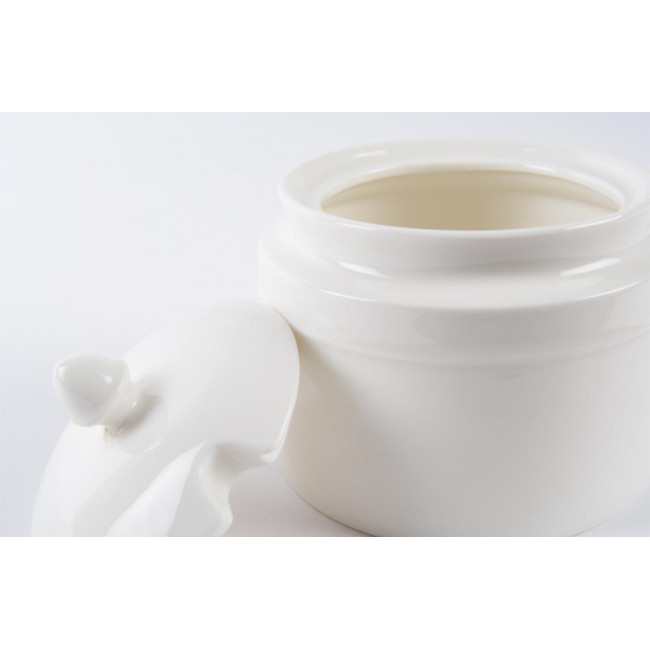 Sugar jar, D10cm H9.6cm