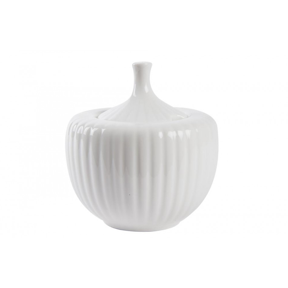 Sugar jar, H11cm D10cm