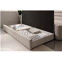 Sofa bed Elfabilo L, sleeping function, Sola 18, beige, H80x86x223cm