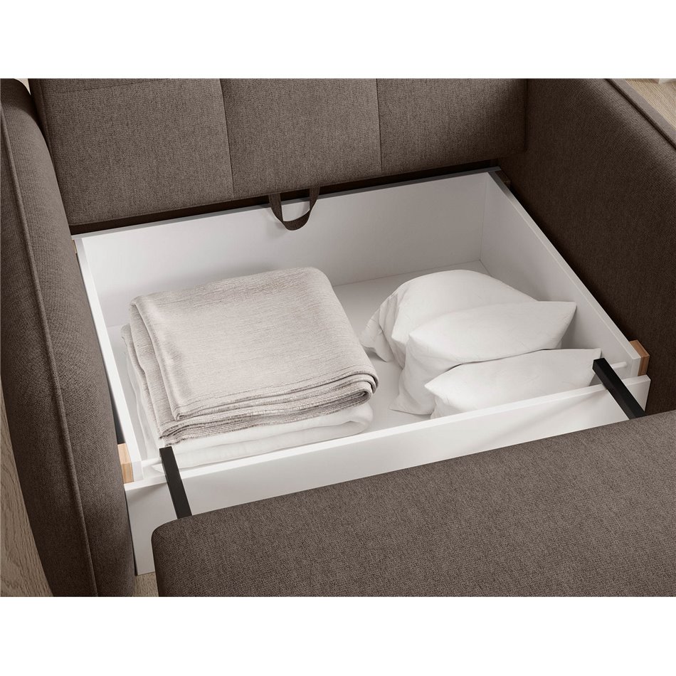 Раскладное кресло Elaine, Poco 22, темно-коричневый, H84x109x102см