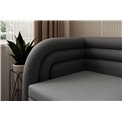Sofa bed Elfabilo L, sleeping function, Sola 6, grey, H80x86x223cm