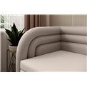 Sofa bed Elfabilo L, sleeping function, Sola 18, beige, H80x86x223cm