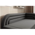 Sofa bed Elfabilo R, sleeping function, Sola 6, grey, H80x86x223cm