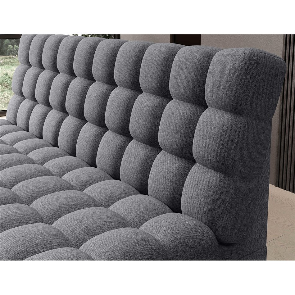 Sofa bed Elclareta, sleeping function, Poco 04,, grey, H96x95x197cm