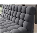 Sofa bed Elclareta, sleeping function, Poco 04,, grey, H96x95x197cm