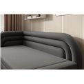 Sofa bed Elfabilo L, sleeping function, Sola 6, grey, H80x86x223cm