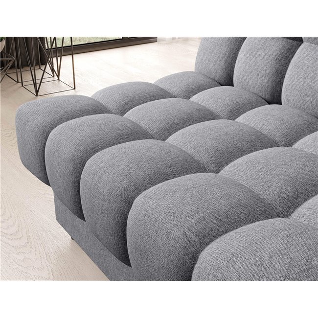 Sofa bed Elclareta, sleeping function, Poco 04,, grey, H96x95x197cm