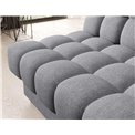 Sofa bed Elclareta, sleeping function, Poco 04,, grey, H96x95x197cm