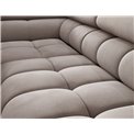 Corner sofa Elferucce L, sleeping function, Paros 02, beige, H93x200x276cm