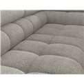 Corner sofa Elferucce R, sleeping function, Royal 20, bouclé, beige, H93x200x276cm