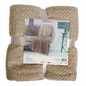 Blanket HONEYCOMB XXL, beige, 150x200cm  