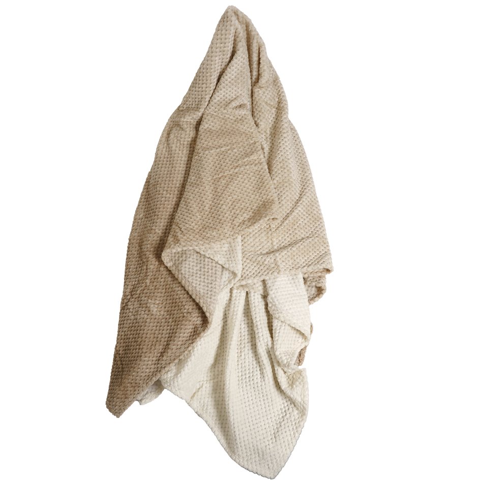 Blanket HONEYCOMB XXL, beige, 150x200cm  