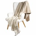 Blanket HONEYCOMB XXL, beige, 150x200cm  