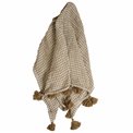 Plaid NID, beige/brown, 125x150cm 