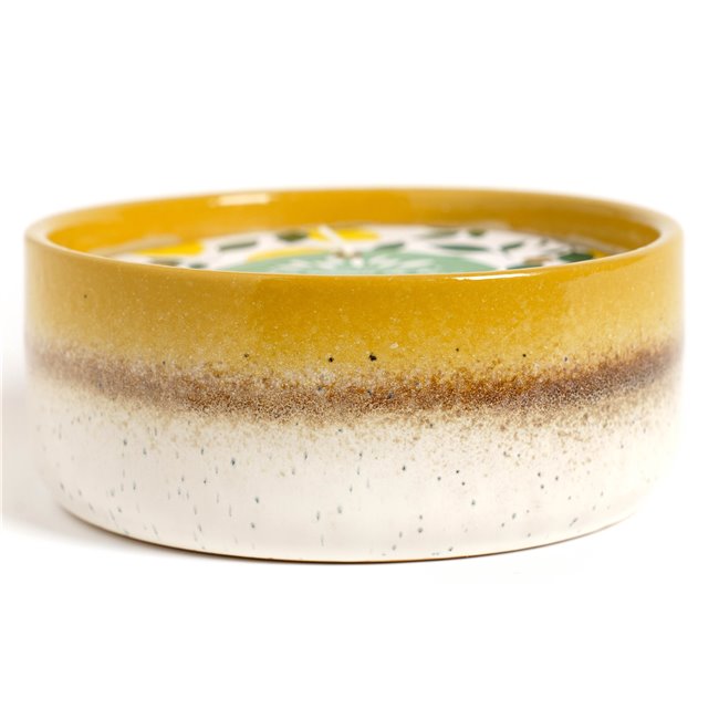 Candle CITRONNELLE, H6.5cm, D16.5cm