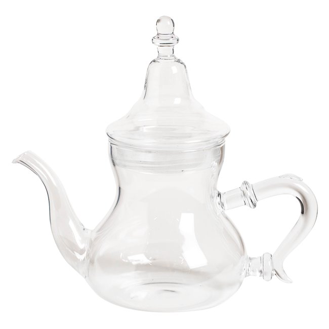 GLASS TEAPOT A1/M8, 800ml, H23x24x13cm