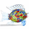 Decorative figure Fish, glass, H14x8x20cm