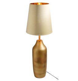 Floor lamp Narros gold, H89cm, D25cm, E27, 60W(MAX)