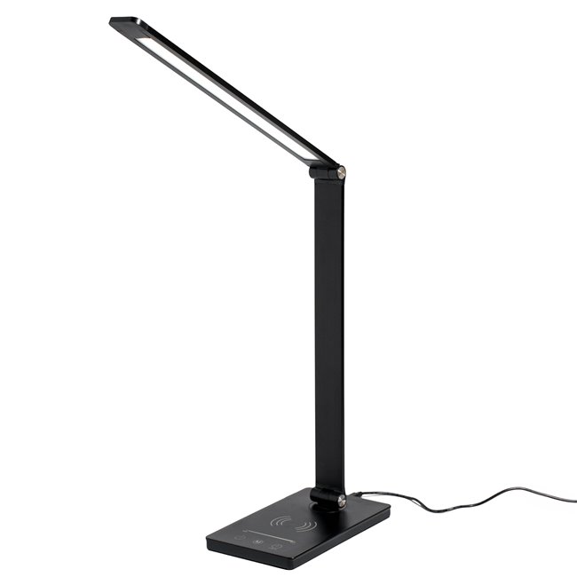 Table lamp Mogo, black, H40x12x19cm, LED 5W, 3000K, 275lm