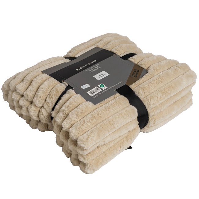 Blanket Laplush, beige, 150x200cm