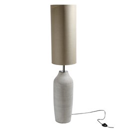 Торшер Narros grey, бежевый/серый, H90cm, D26cm, E27 60W(MAX)