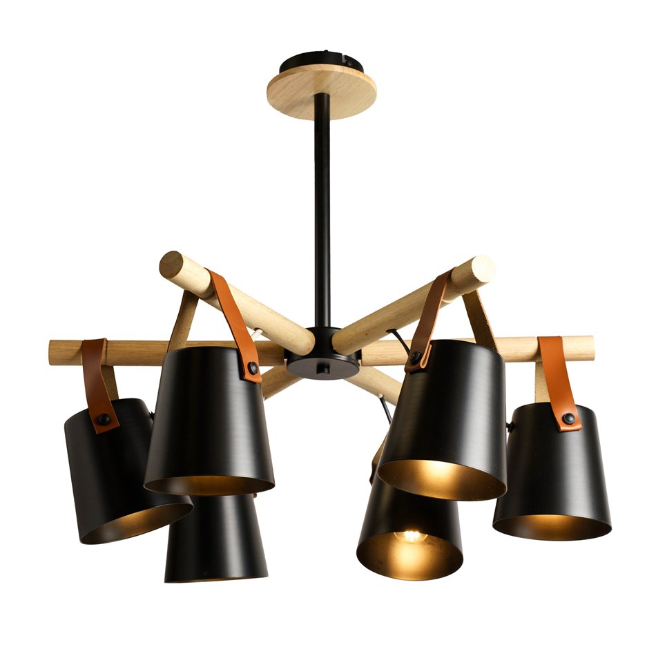 Pendant lamp Monni 6,  H55x65x65cm, E27x5 40W(MAX)