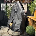 Дождевик/чехол для подвесного кресла II, черный, H205cm, D180cm