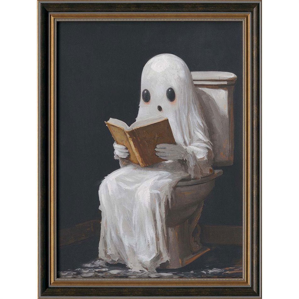 Canva Ghost Rest, 30x40cm