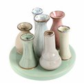Vase Colorful, ceramic, H10cm, D14cm