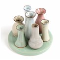 Vase Colorful, ceramic, H10cm, D14cm
