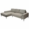 Corner sofa Wecapitol, left side, sleeping function, Puente 33, H89x276x175cm, seat height 47cm