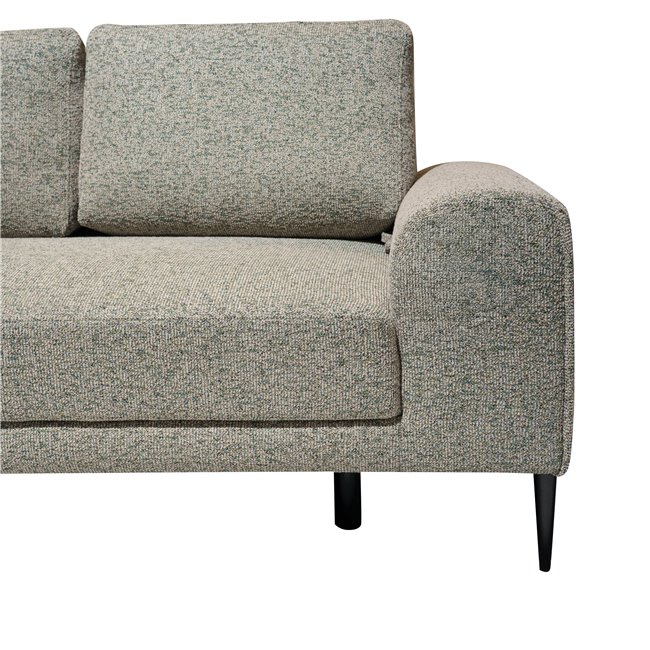 Corner sofa Wecapitol, left side, sleeping function, Puente 33, H89x276x175cm, seat height 47cm