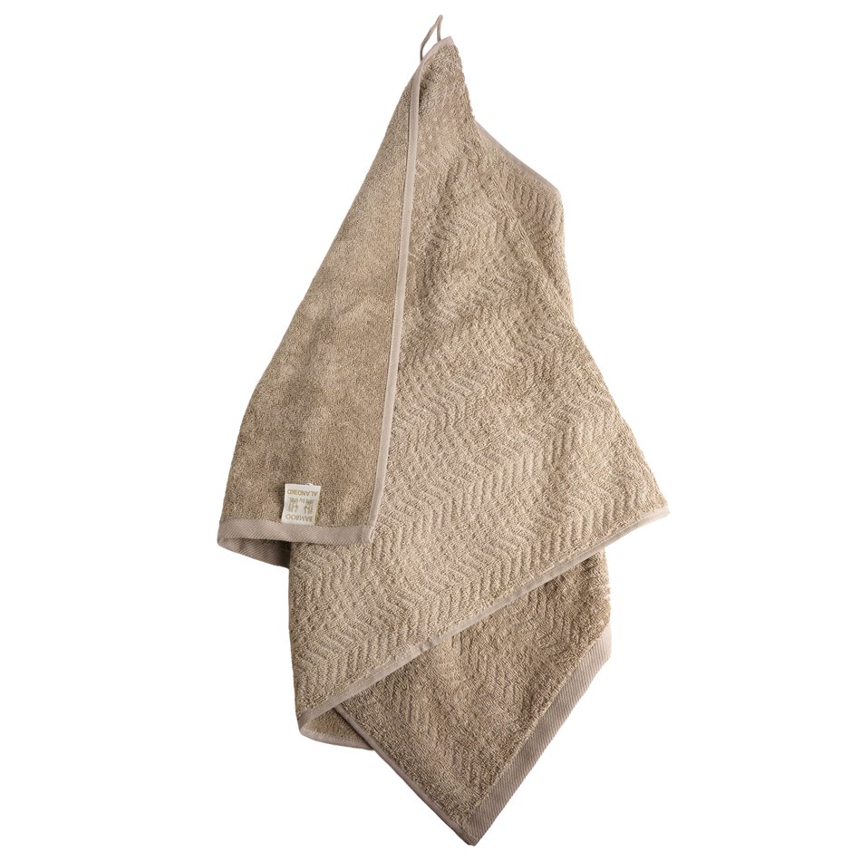 Bamboo towel Malda, 50x100cm, beige, 500g/m2