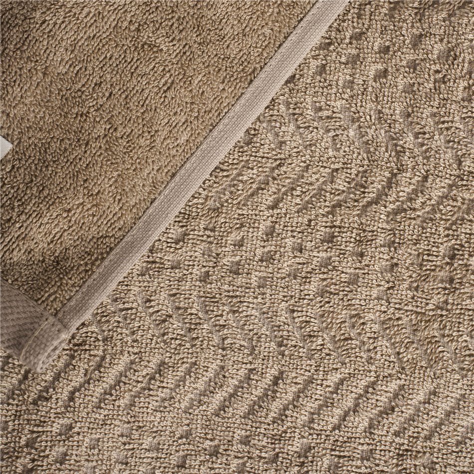 Bamboo towel Malda, 50x100cm, beige, 500g/m2