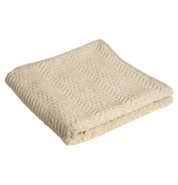 Bamboo towel Malda, 50x100cm, cream color, 500g/m2