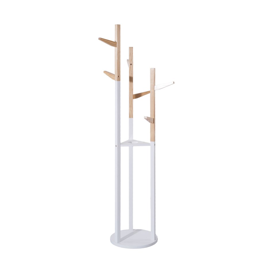 Coat rack Kid, wooden/MDF, H135x30x30cm