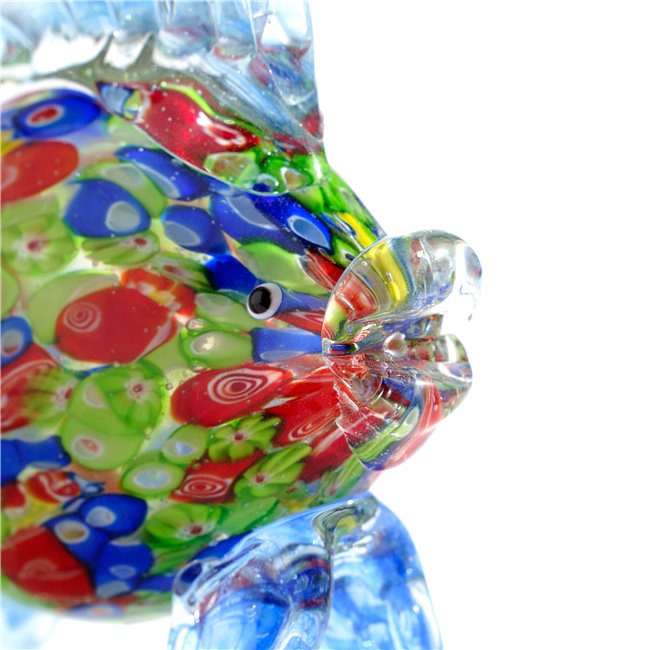 Декоративная фигурка Fish, стекло, H14x8x20cm