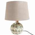 Table lamp Nordo gold, H30cm, D20cm, E27 60W(MAX)