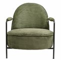 Lounge chair Oterro, 371 olive color, H76x58x73cm, seat height 36cm