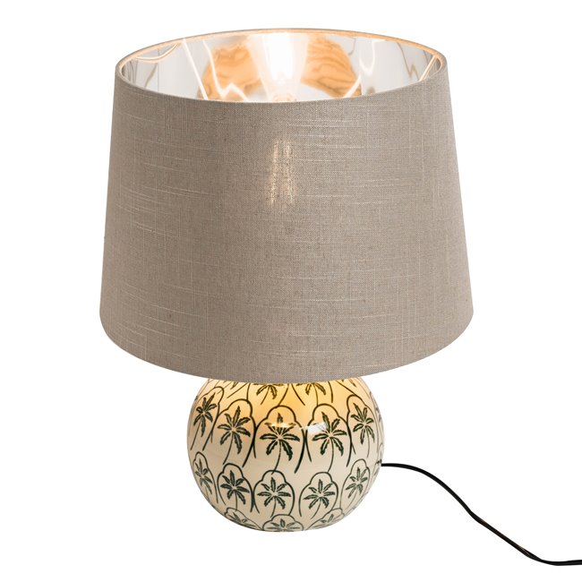 Table lamp Nordo gold, H30cm, D20cm, E27 60W(MAX)