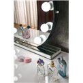 Table mirror Horano with LED AC 230V, D70x6.5cm