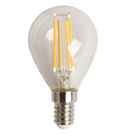 LED Bulb warm white, E14 3.4W, 470lm, 2700K, H8x4.5x4.5cm