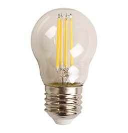 LED Bulb neutral white, E27 3.4W, 470lm, 4000K, H7.8x4.5x4.5cm
