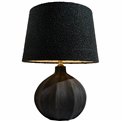 Table lamp Nardo black, H38cm, D25cm, E27 60W(MAX)