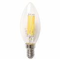 LED bulb neutral white, E14 6W, 810lm, 4000K, H10cm D3.5cm